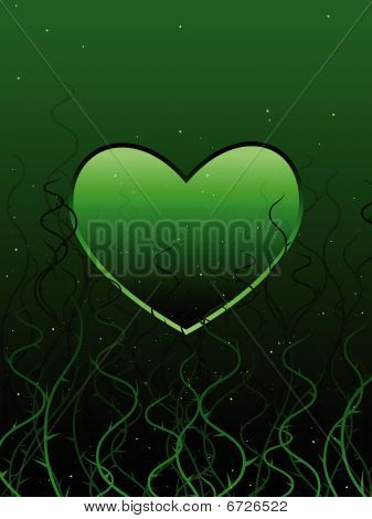 Entanlged сердце Иллюстрация