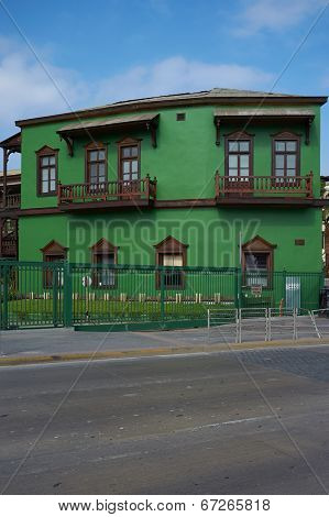 Colourful Railway Buildings