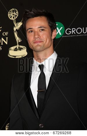 LOS ANGELES - JUN 22:  Matthew Atkinson at the 2014 Daytime Emmy Awards Arrivals at the Beverly Hilton Hotel on June 22, 2014 in Beverly Hills, CA