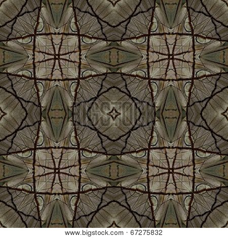 Seamless Grey Background Texture Made From Koh-i-noor Butterfly Wing Patterns