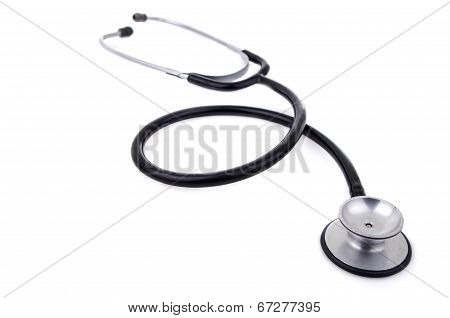 sthetoscope isolated on white