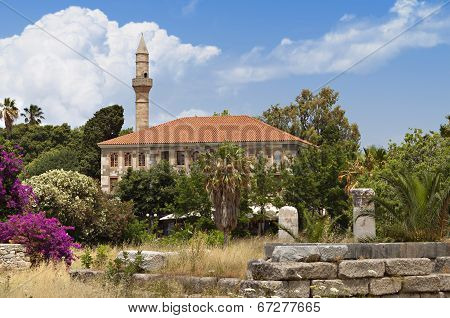 Lotzia mosque at Kos island in Greece