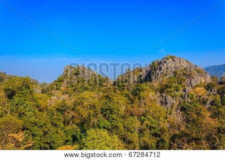 Suan Hin Pha Ngam , mountain thai