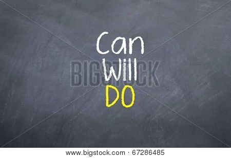 Can Will Do
