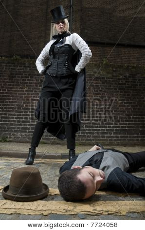 Ripper y víctima