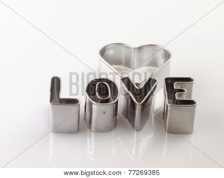 Word Love From The Molds To The Dough.