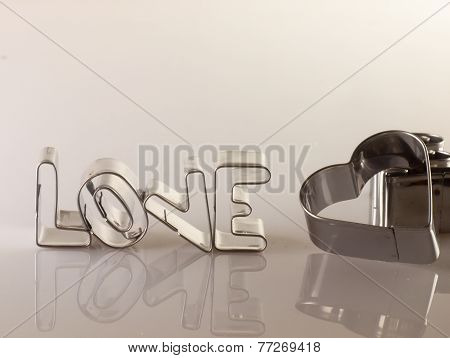 Word Love From The Molds To The Dough.