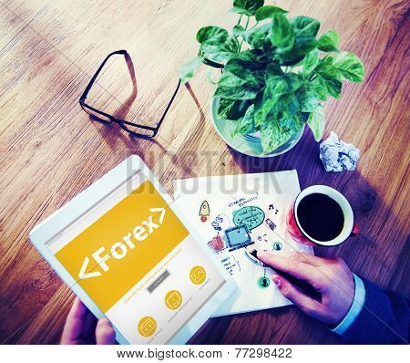 Forex Exchange Trade Change Barter Concepts