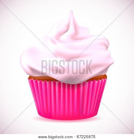 Cherry cupcake