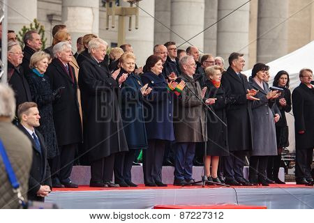 Independence Day In Vilnius