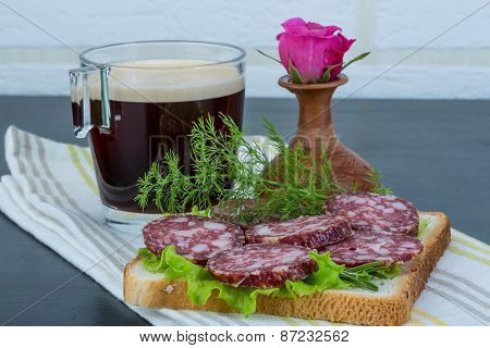 Salami Sandwich