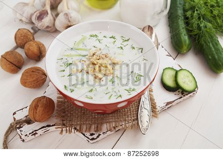 Tarator, Bulgarian Sour Milk Soup