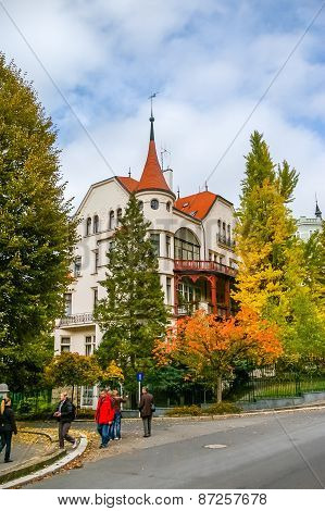 View On Villa In Carlovy Vary