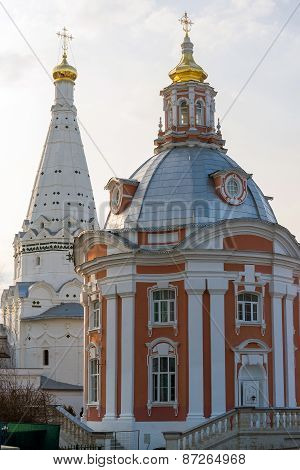 The Great Trinity Monastery In Sergiyev Posad Near Moscow. Golden Ring Of Russia