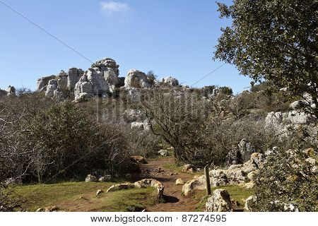 El Torcal De Antequera, Andalucia