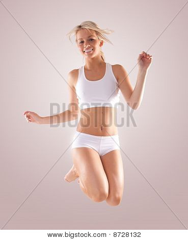 Attraente Fitness donna