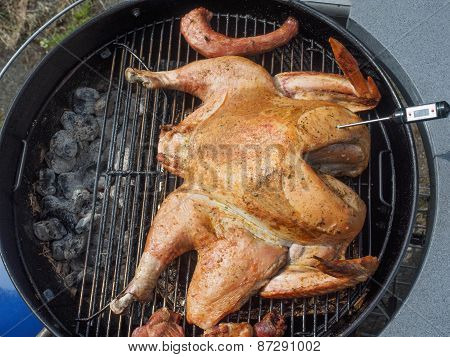 Turkey On A Smoker