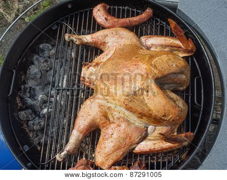 Turkey On A Smoker