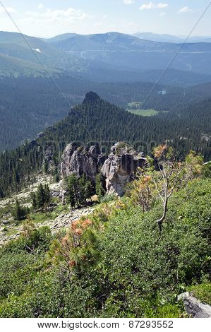 Turtle Mountain In The Mountain Ergaki Western Sayan