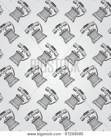Vintage Hand Drawn Seamless Pattern