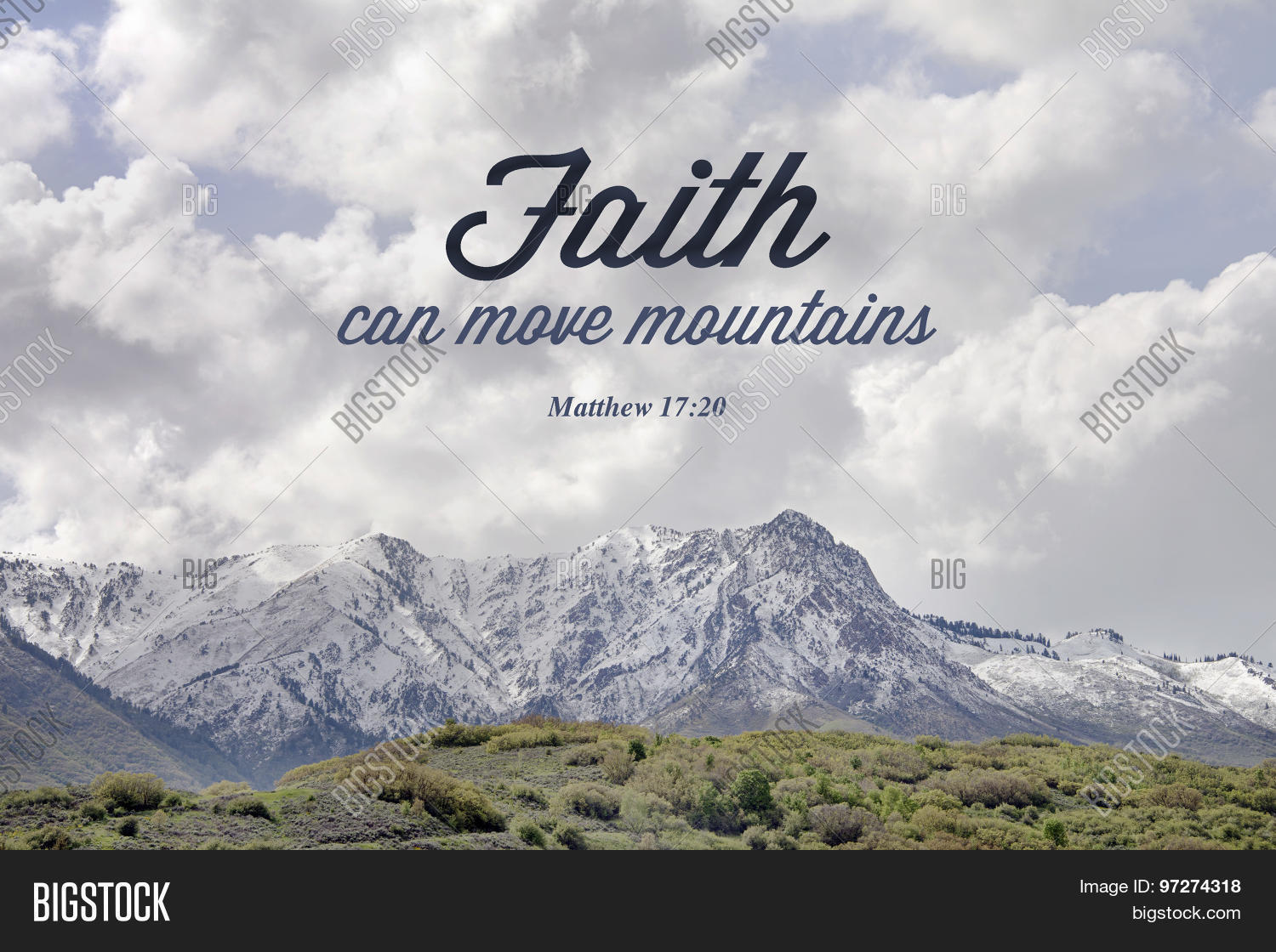 Faith Can Move Image & Photo (Free Trial) Bigstock