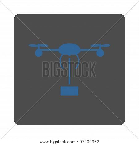 Copter shipment icon