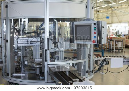 Interior Of The Assembly Production Hall