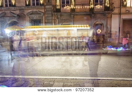 Blurry Effect Of Festivity Of Luminara