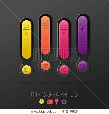 Step by step business concept.