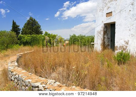 Defense point in Algarve, Portugal, Europe