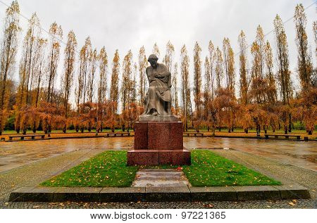 Soviet War Memorial In Treptower Park, Berlin, Germany Panorama