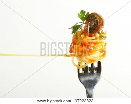 Spaghetti With Tomato Sauce