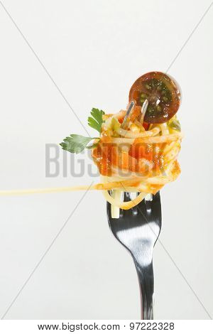 Spaghetti With Tomato Sauce
