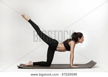 Woman Doing Exercises