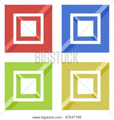 Color paper tile
