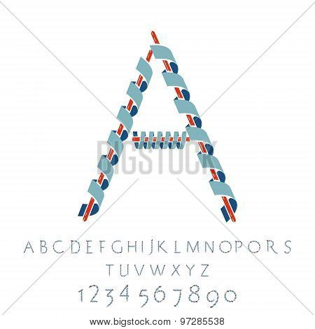 Abstract alphabe