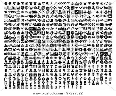 Application Toolbar Flat Icon Collection