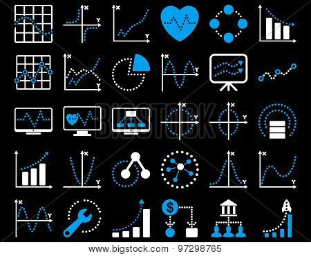 Dotted Charts Icons
