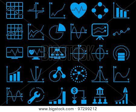 Dotted Charts Icons