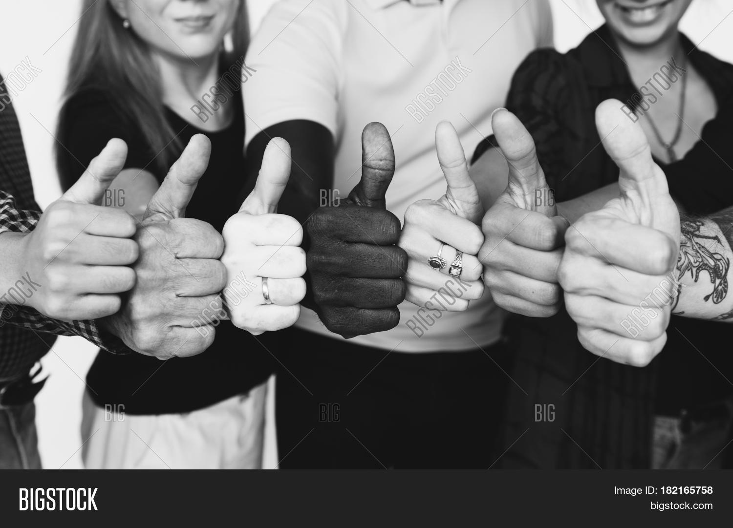Group People Thumbs Image & Photo (Free Trial) | Bigstock