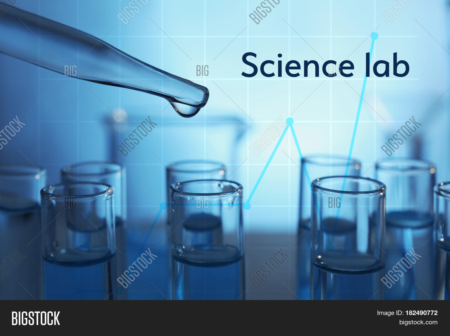 Pipette Water Drop Image & Photo (Free Trial) Bigstock