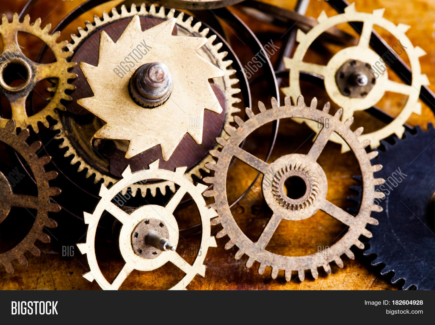 Steampunk Vintage Cogs Image & Photo (Free Trial) Bigstock