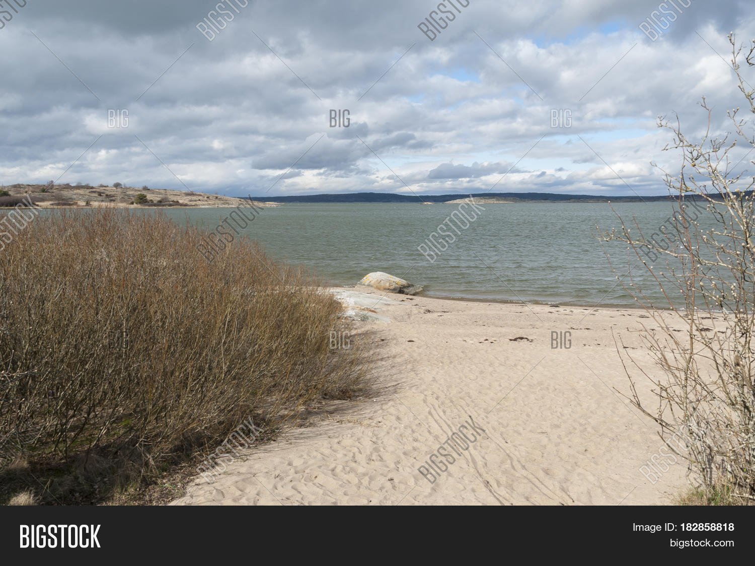 sandy beach gothenburg image