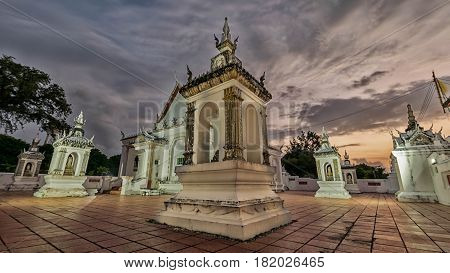The area of Wat Khu Tao Mae Tom Bang Klam Songkhla Thailand