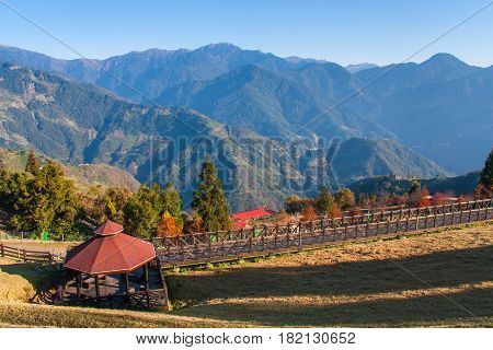 Cingjing farm in Cingjing Cingjing farm has become the most attractive tourist point in Taiwan.
