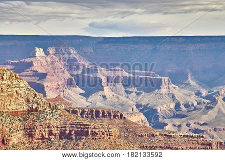 morning light sunrise at Grand Canyon, Arizona, USA