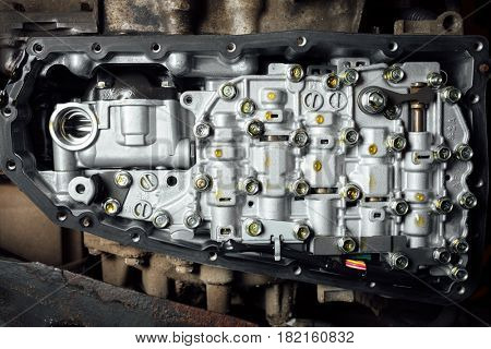 CVT automatic transmission, bottom view