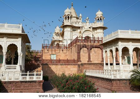 The Jaswant Thada Is A Cenotaph Located In Jodhpur, In The India