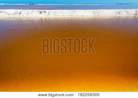 Pool Of Water For Salt