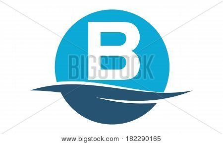 Wave water Beach Pool Service Initial B